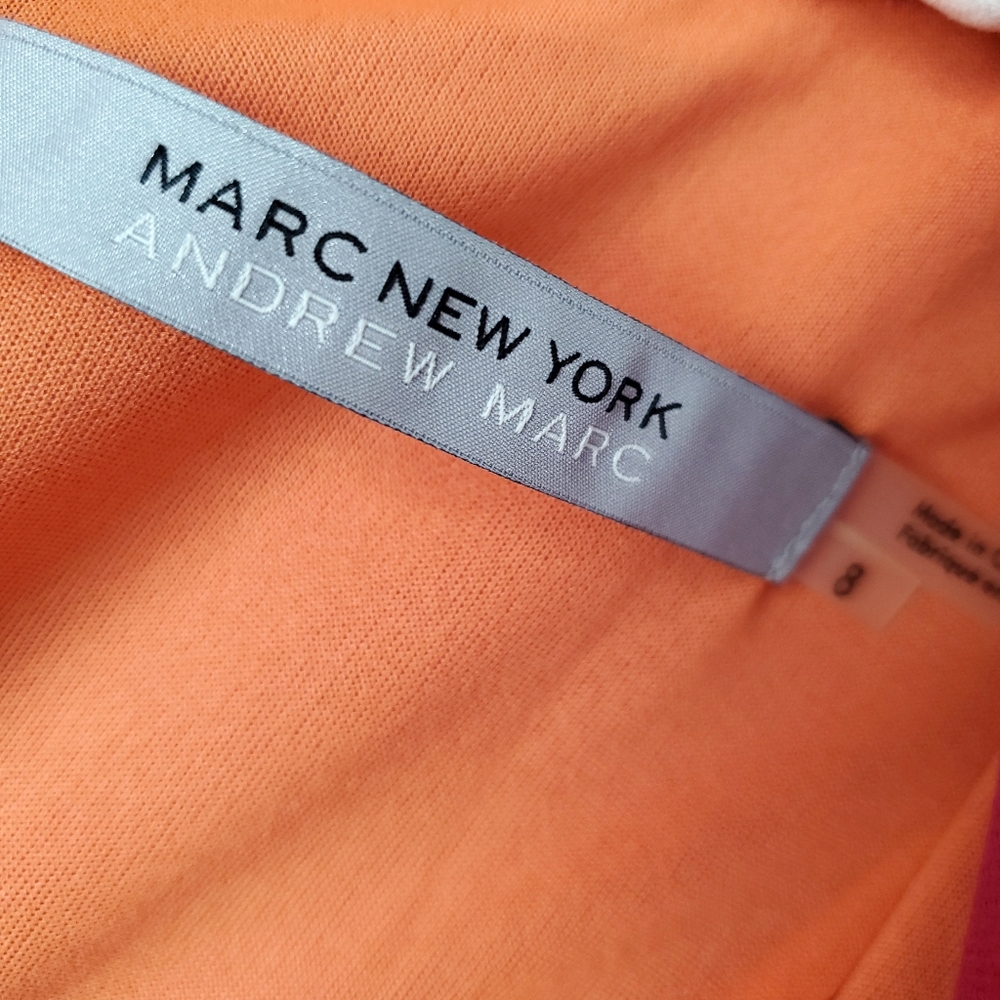 Andrew Marc New York Sleeveless Banded Waist Dress size 8 - Picture 3 of 15
